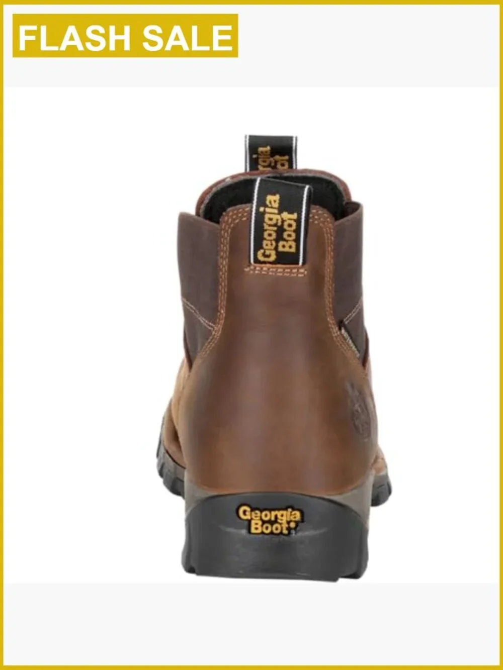Men's Steel Toe Waterproof Chelsea Work Boot Lightweight Slip-On